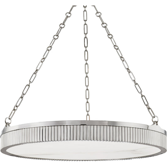 Lynden 8 Light Chandelier by Hudson Valley. Made from steel in a modern style.