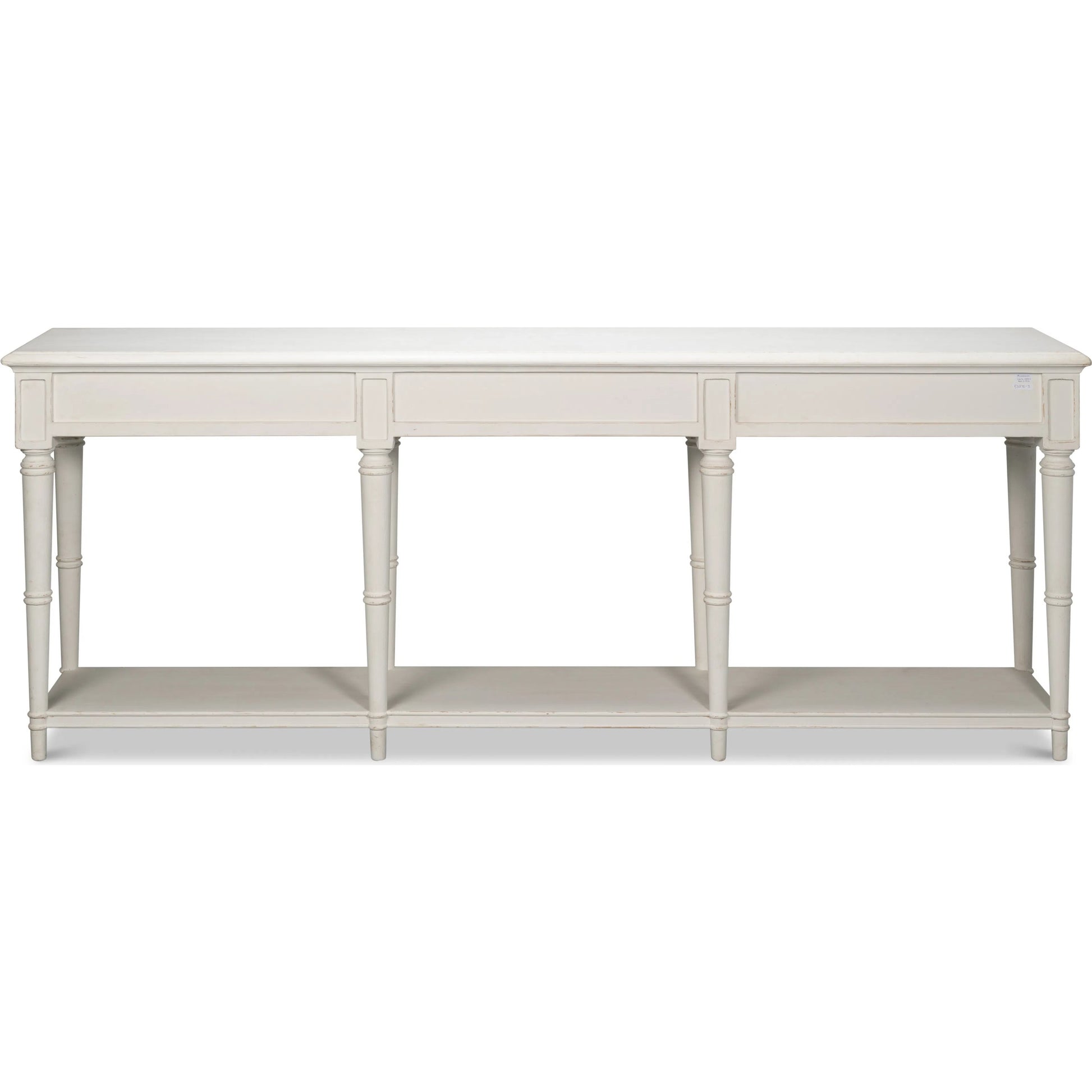 Chantal Console Table by Sarreid Ltd.. Made from pine in a cottage & farmhouse style.