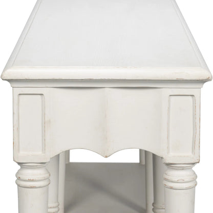Chantal Console Table by Sarreid Ltd.. Made from pine in a cottage & farmhouse style.
