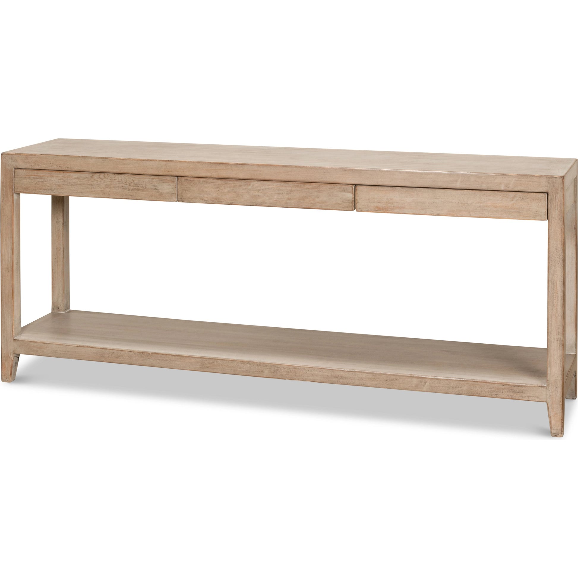 Anton Console Table by Sarreid Ltd.. Made from pine in a modern style.