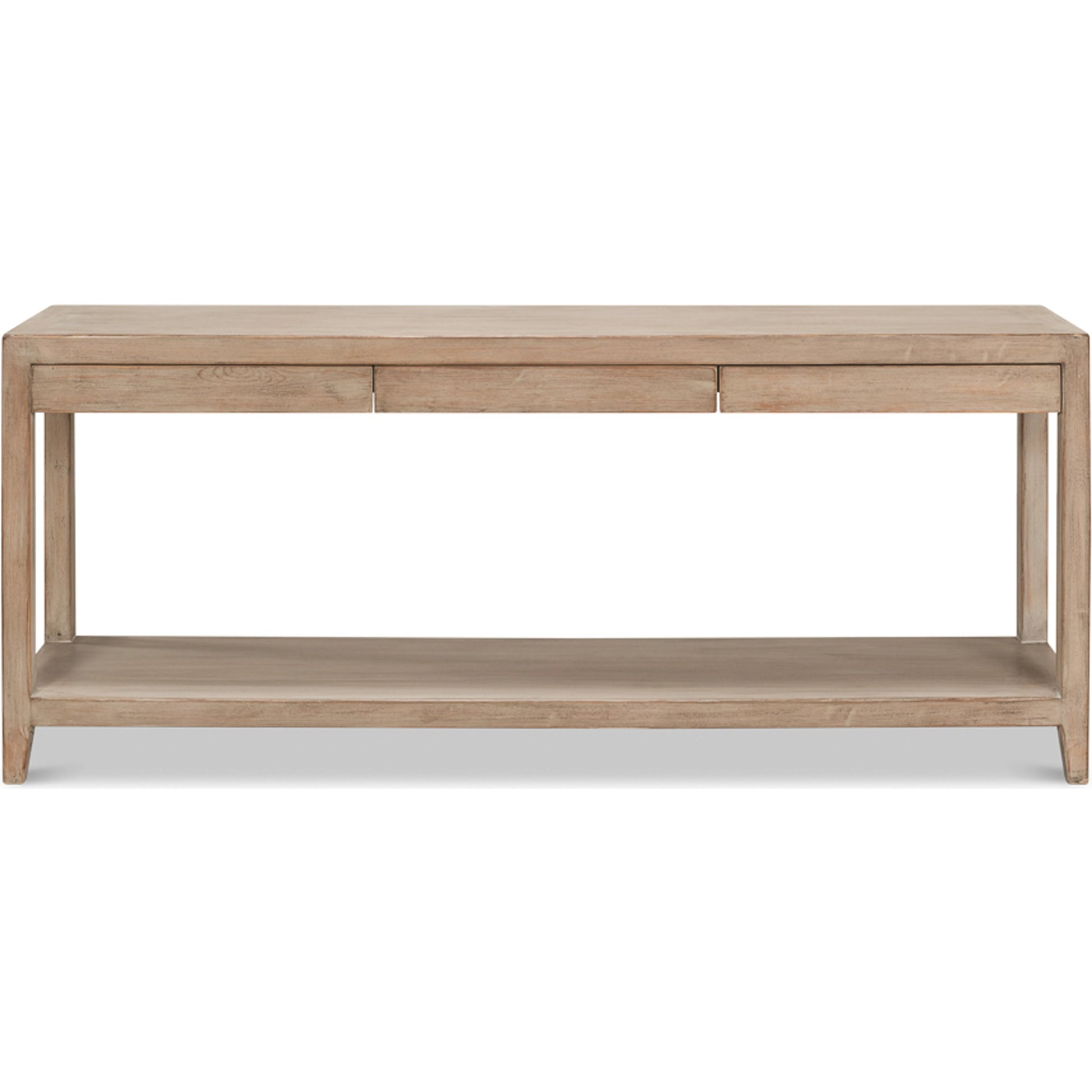 Anton Console Table by Sarreid Ltd.. Made from pine in a modern style.