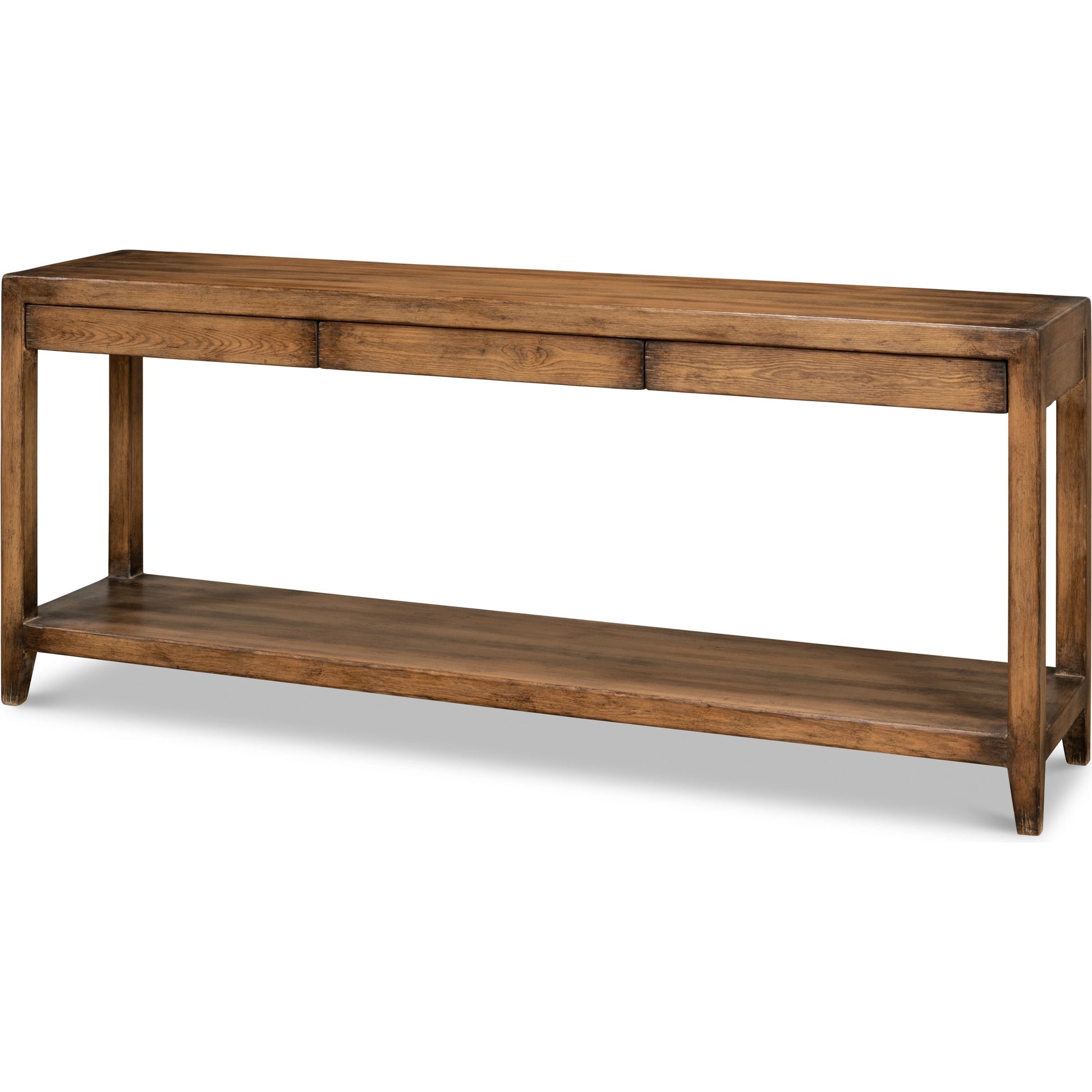 Anton Console Table by Sarreid Ltd.. Made from pine in a modern style.