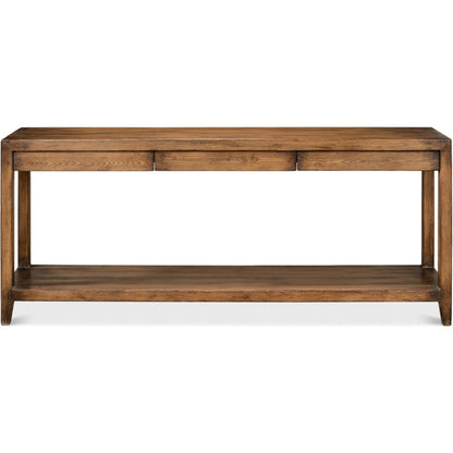 Anton Console Table by Sarreid Ltd.. Made from pine in a modern style.