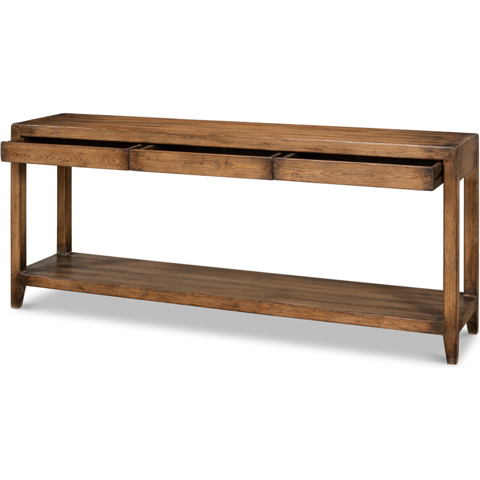 Anton Console Table by Sarreid Ltd.. Made from pine in a modern style.