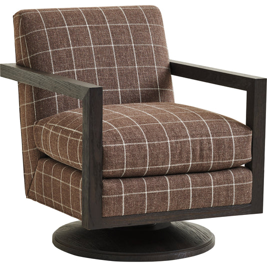 Willa Swivel Chair by Lexington in arrowleaf. Made from unique in a transitional style.