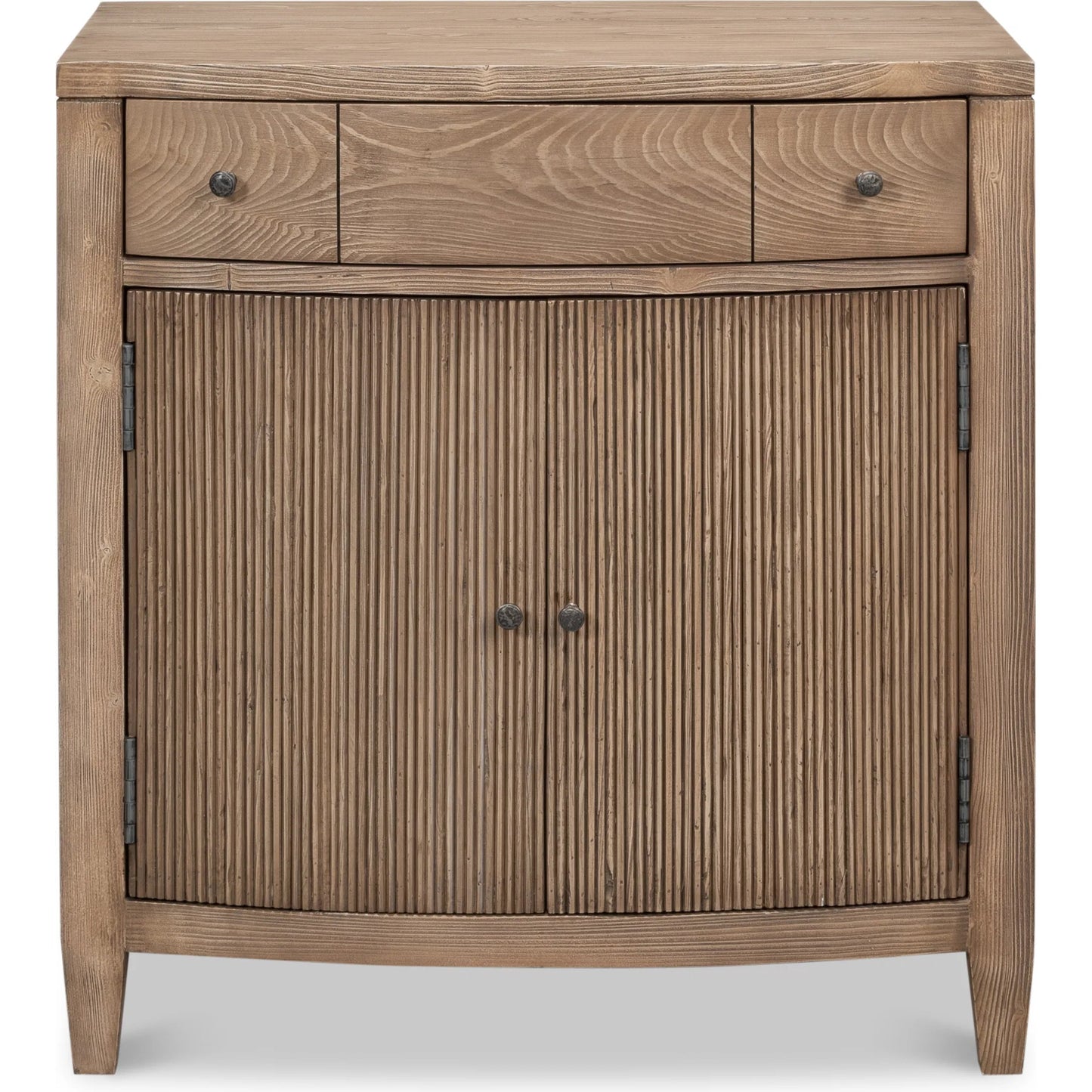 004 SI-2372596 | Additional Silo | Vineyards Door Chest by Sarreid Ltd. in brown. Made from pine wood, cast iron in a transitional style.
