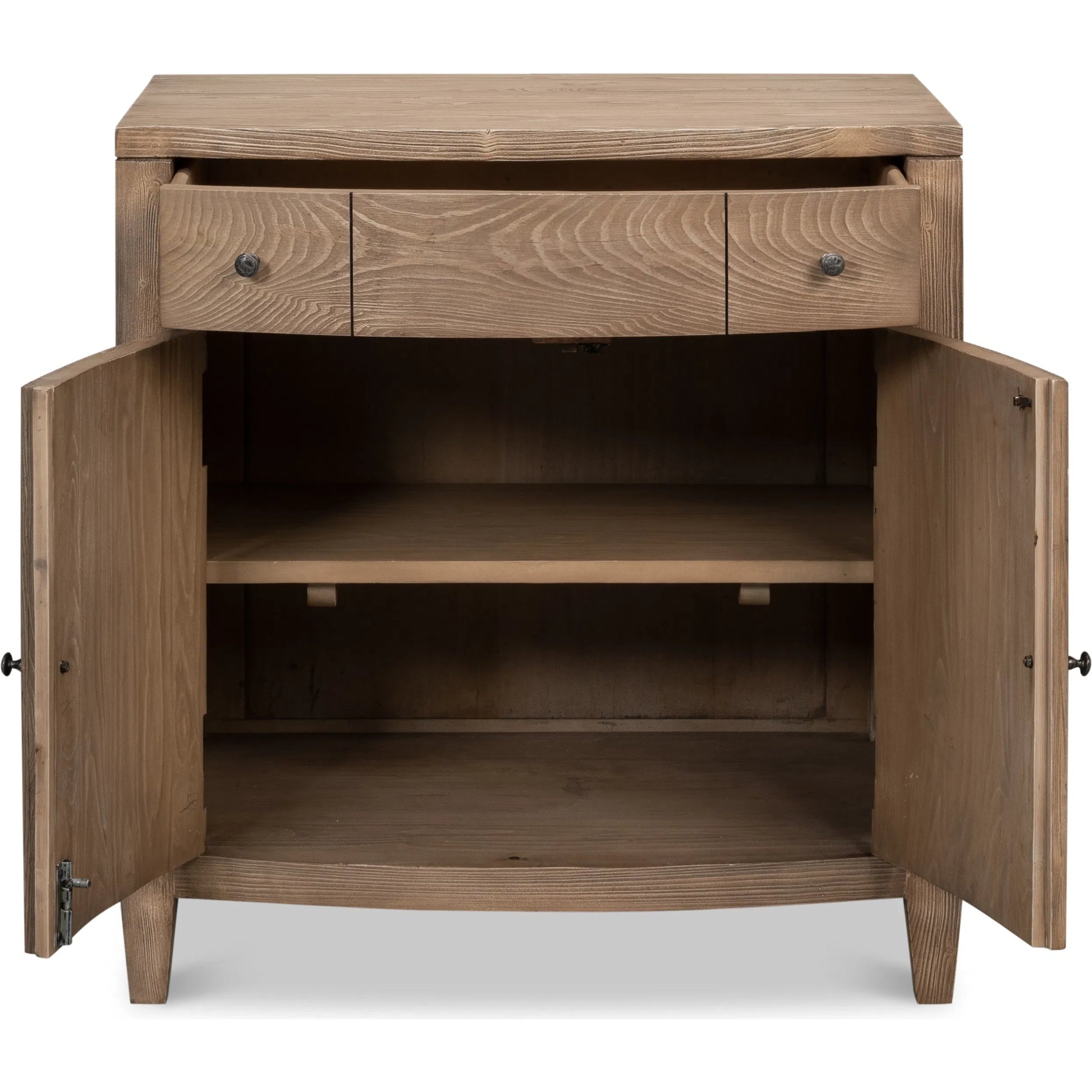 Vineyards Door Chest by Sarreid Ltd. in brown. Made from pine wood, cast iron in a transitional style.