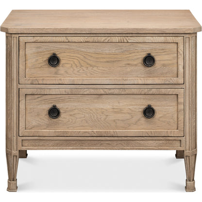 Gordon Vineyards Chest by Sarreid Ltd. in flaky pine. Made from oak in a traditional style.
