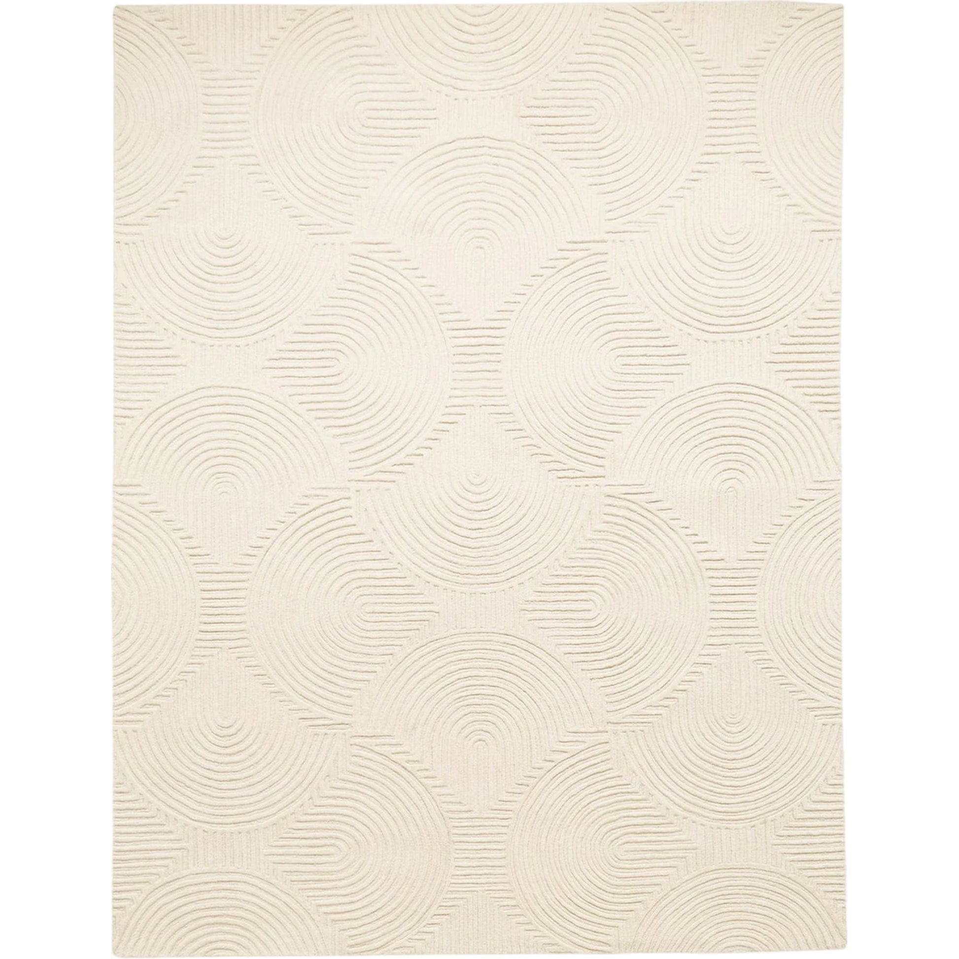 Arches Rug by Global Views. Made from 100% wool with cotton backing in a unique style.