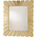 Linenfold Mirror by Global Views. Made from unique in a modern style.
