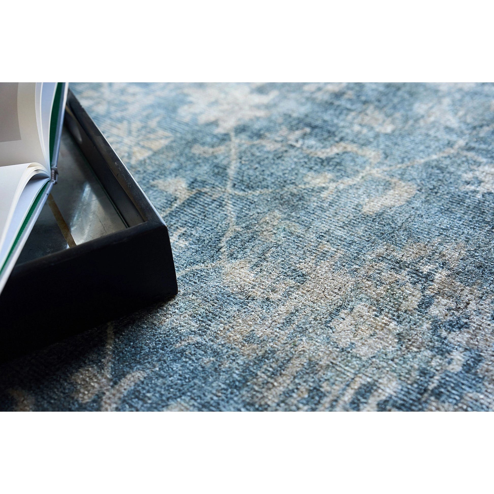 Kensington Rug by Exquisite Rugs. Made from wool, bamboo silk in a unique style.
