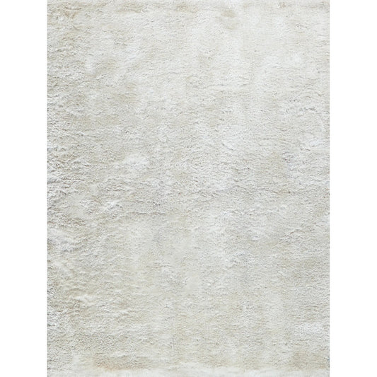 Sumo Shag 5341 Rug by Exquisite Rugs in white. Made from polyester, microfiber in a unique style.
