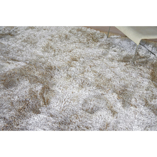 Sumo Shag 5343 Rug by Exquisite Rugs in beige. Made from polyester, microfiber in a unique style.