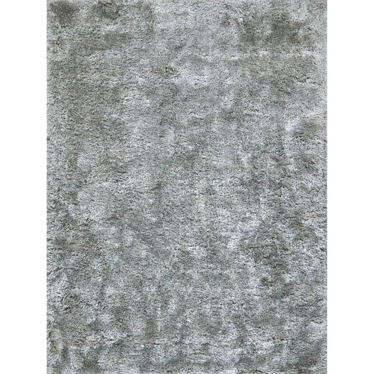 Sumo Shag 5345 Rug by Exquisite Rugs in gray. Made from polyester, microfiber in a unique style.