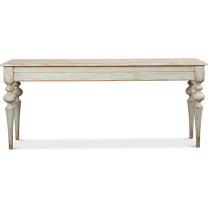 Hudson Console by Sarreid Ltd.. Made from pine in a traditional style.