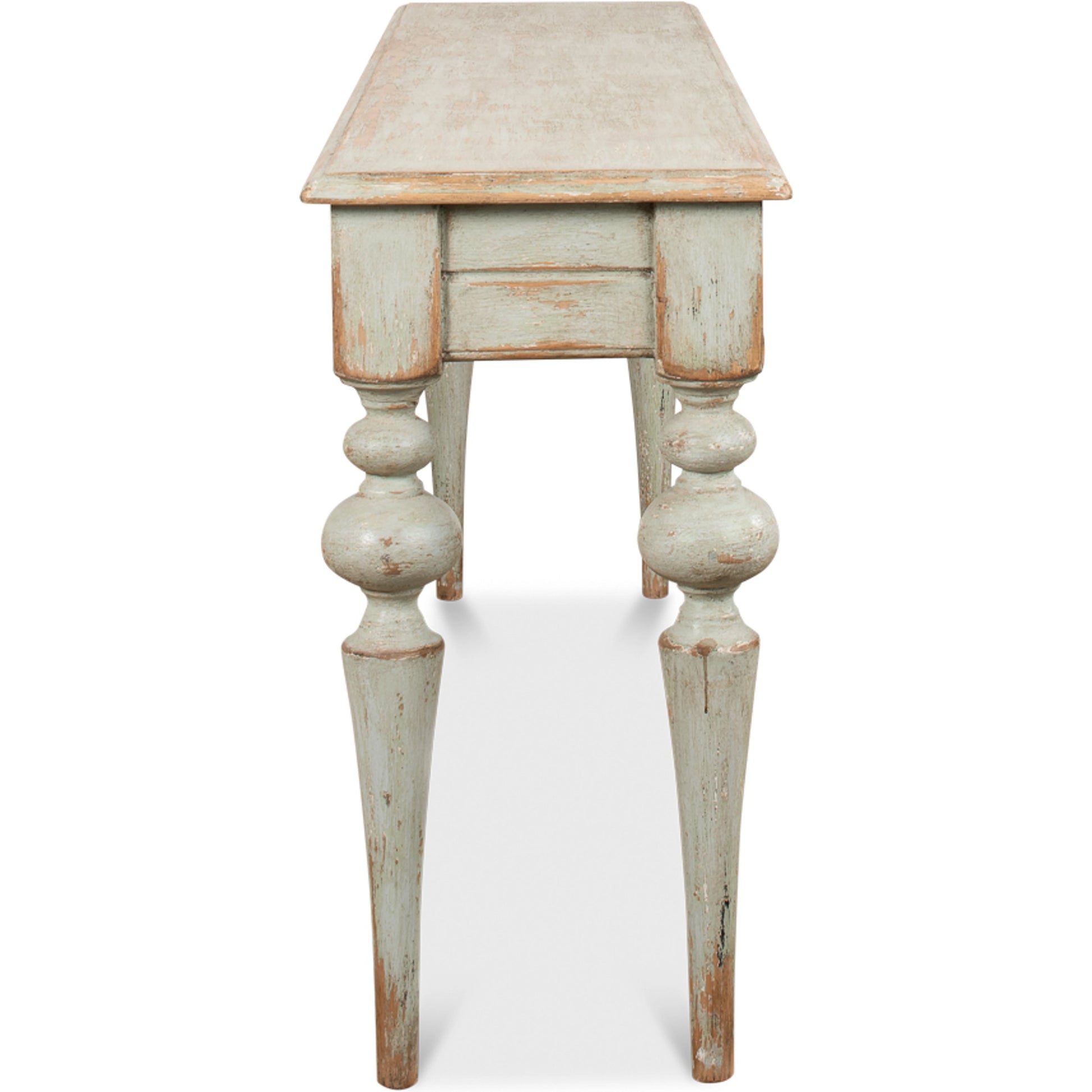 Hudson Console by Sarreid Ltd.. Made from pine in a traditional style.