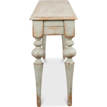 Hudson Console by Sarreid Ltd.. Made from pine in a traditional style.