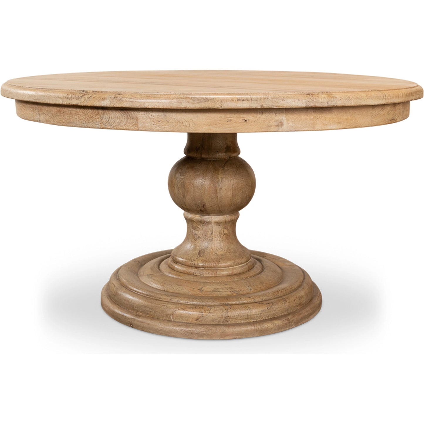 004 SI-1998495 | Additional Silo | Guillermo Dining Table by Sarreid Ltd. in sienna. Made from mango wood in a traditional style.