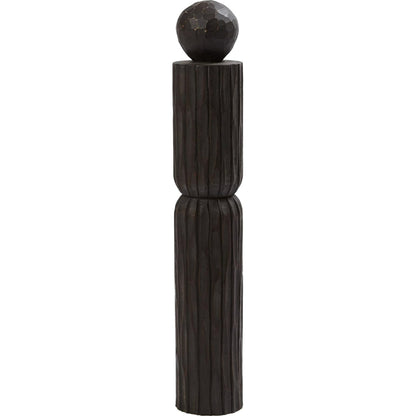 Amelot Pillar by Global Views. Made from wood in a eclectic & global style.