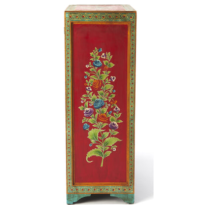 Zara Hand Painted Chest by Butler Specialty Company in multi-color and artifacts. Made from merranti wood solids, mdf, hand painted design in a cottage & farmhouse style.