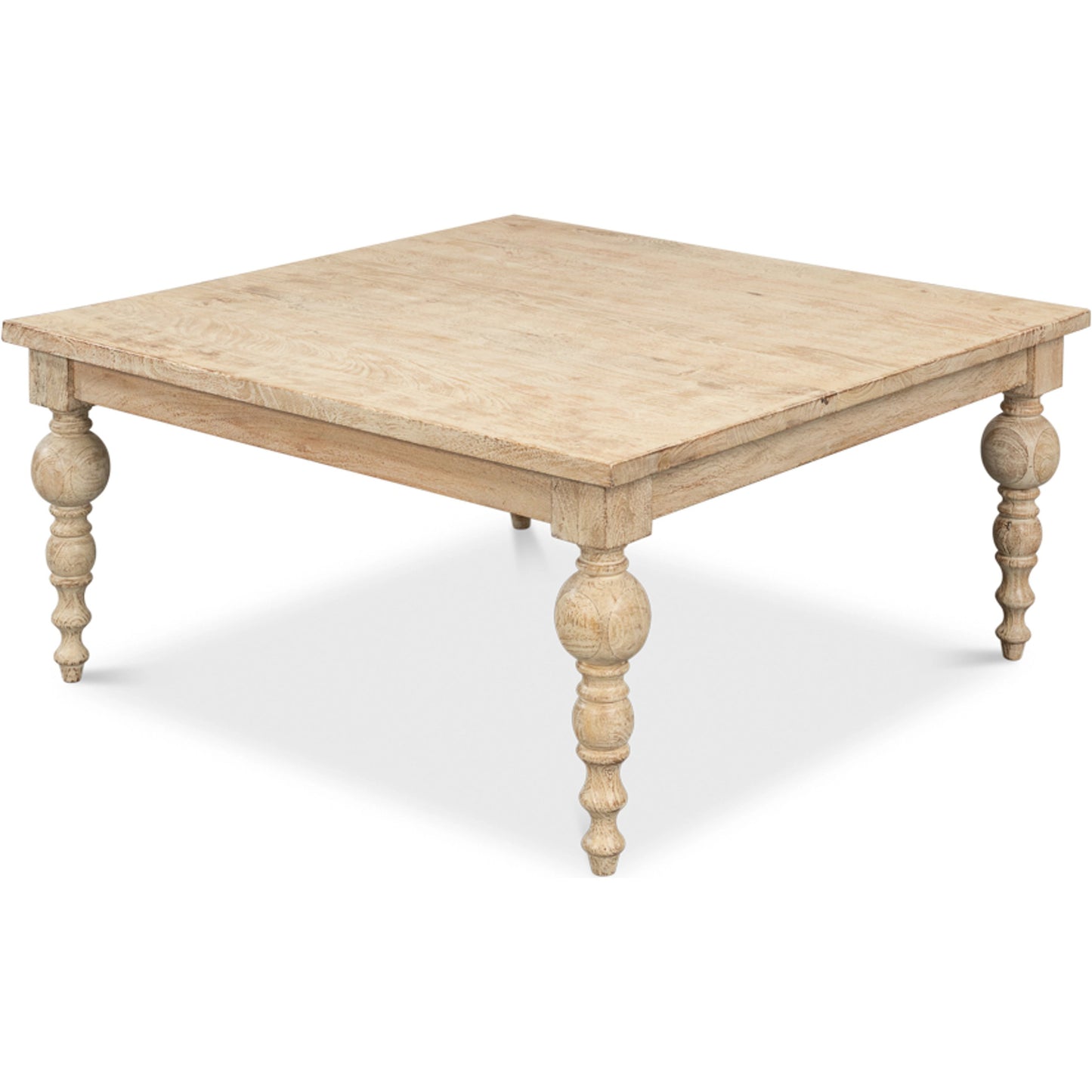 004 SI-1998515 | Additional Silo | Jocelyn Coffee Table by Sarreid Ltd. in sienna. Made from mango wood in a traditional style.