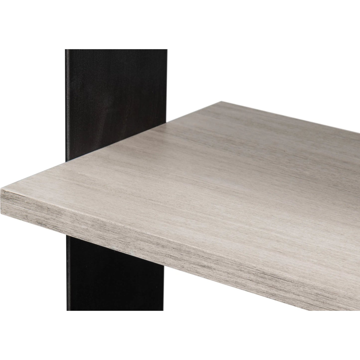 008 SI-2372478 | Closeup | Covet Console by Sarreid Ltd. in white. Made from tanganika wood in a transitional style.