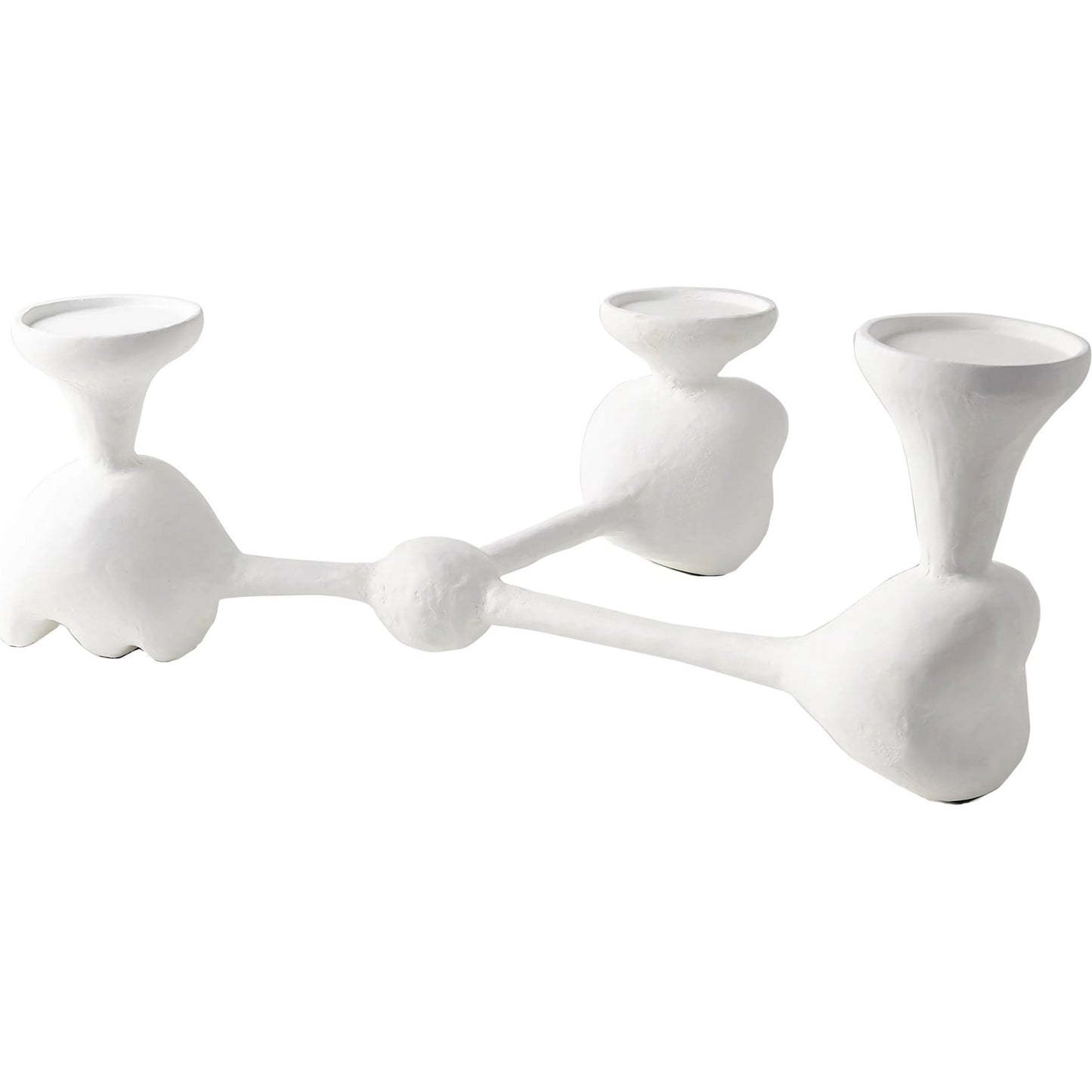 015 SR-827892 | Additional Silo | Nunez Modern Candelabra by Global Views. Made from resin in a eclectic & global style.