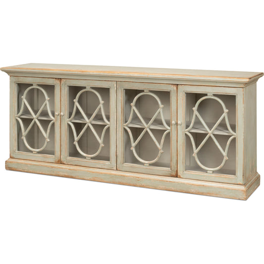 Sonya Sideboard by Sarreid Ltd.. Made from reclaimed pine in a traditional style.