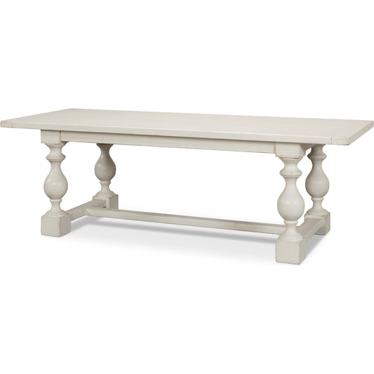 Owen Dining Table by Sarreid Ltd.. Made from reclaimed pine in a traditional style.