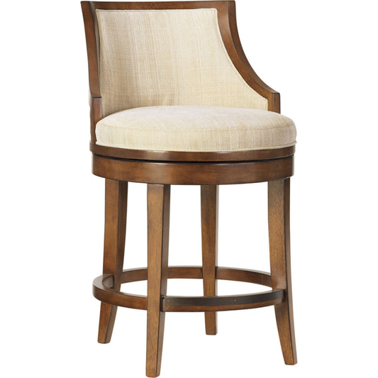 Cabana Swivel Counter Stool by Tommy Bahama Home. Made from unique in a transitional style.