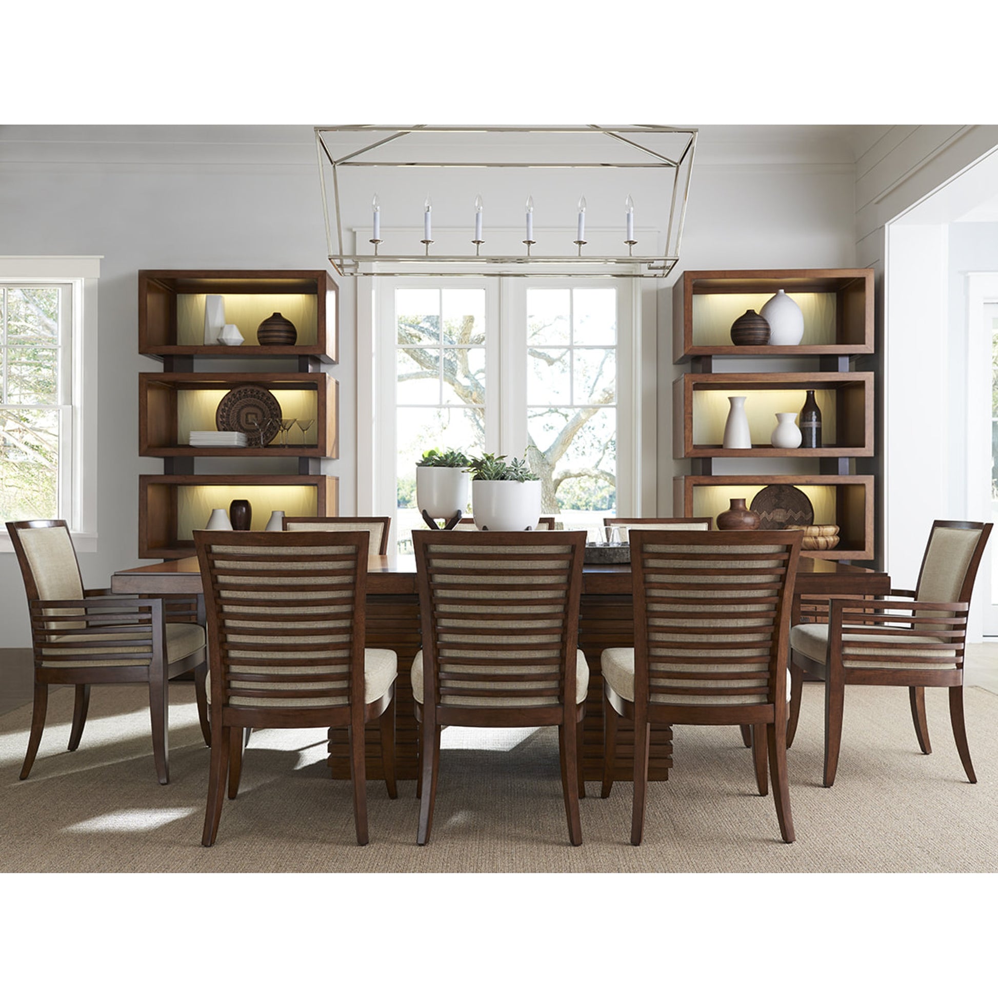 Peninsula Dining Table by Tommy Bahama Home. Made from unique in a modern style.