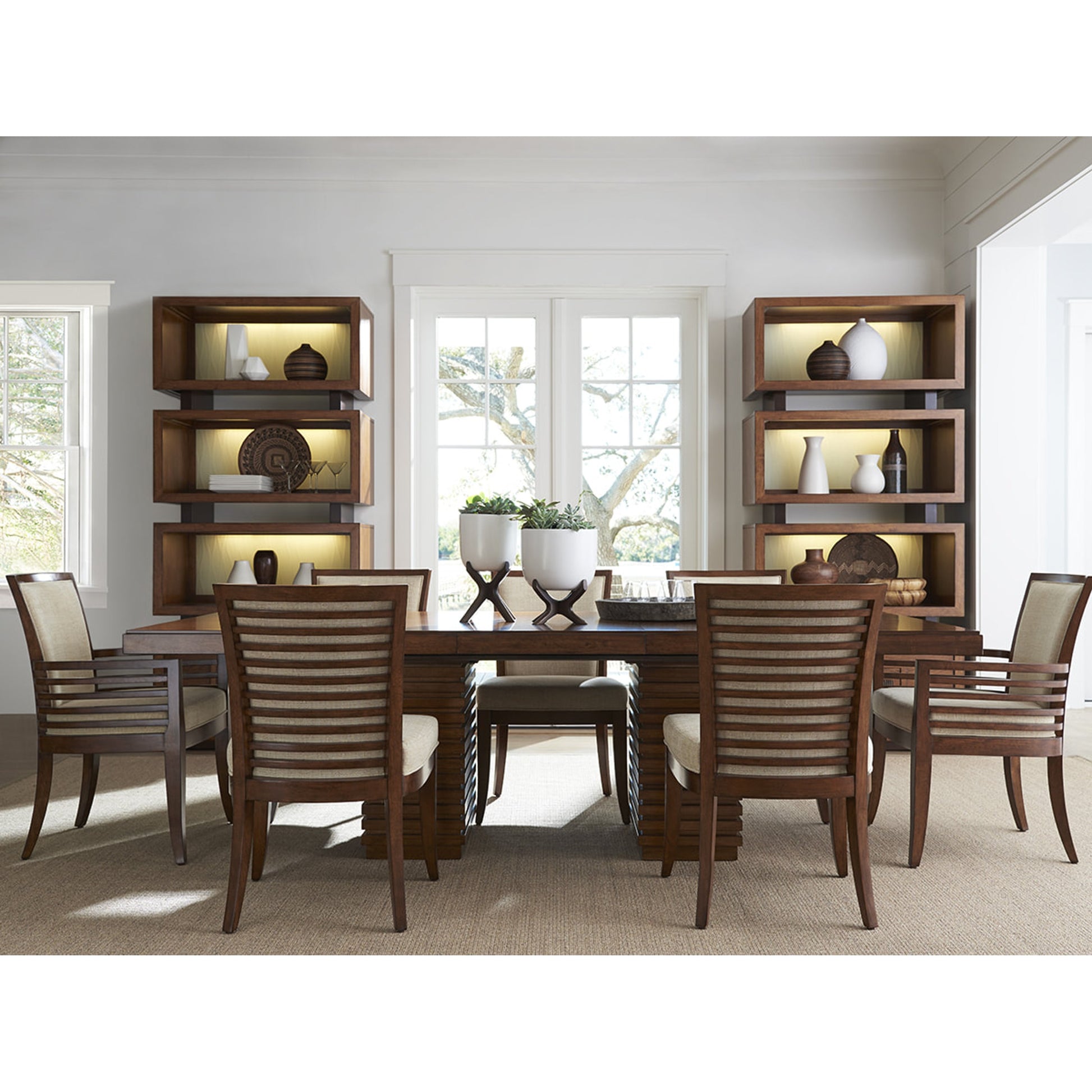 Peninsula Dining Table by Tommy Bahama Home. Made from unique in a modern style.