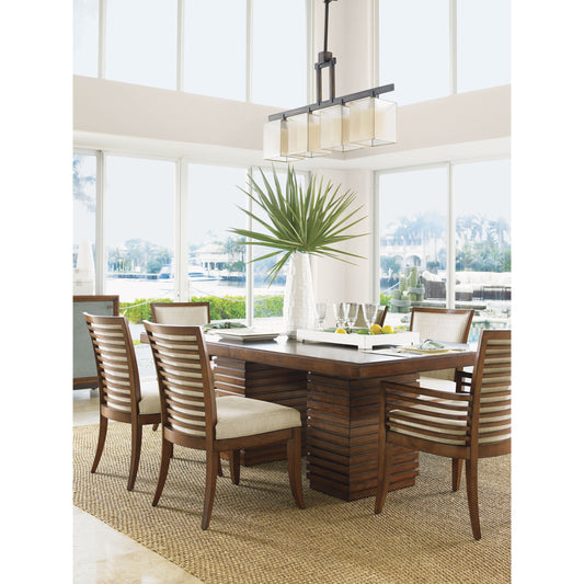 Peninsula Dining Table by Tommy Bahama Home. Made from unique in a modern style.