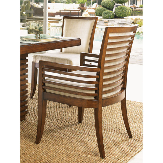 Kowloon Arm Chair by Tommy Bahama Home. Made from unique in a transitional style.