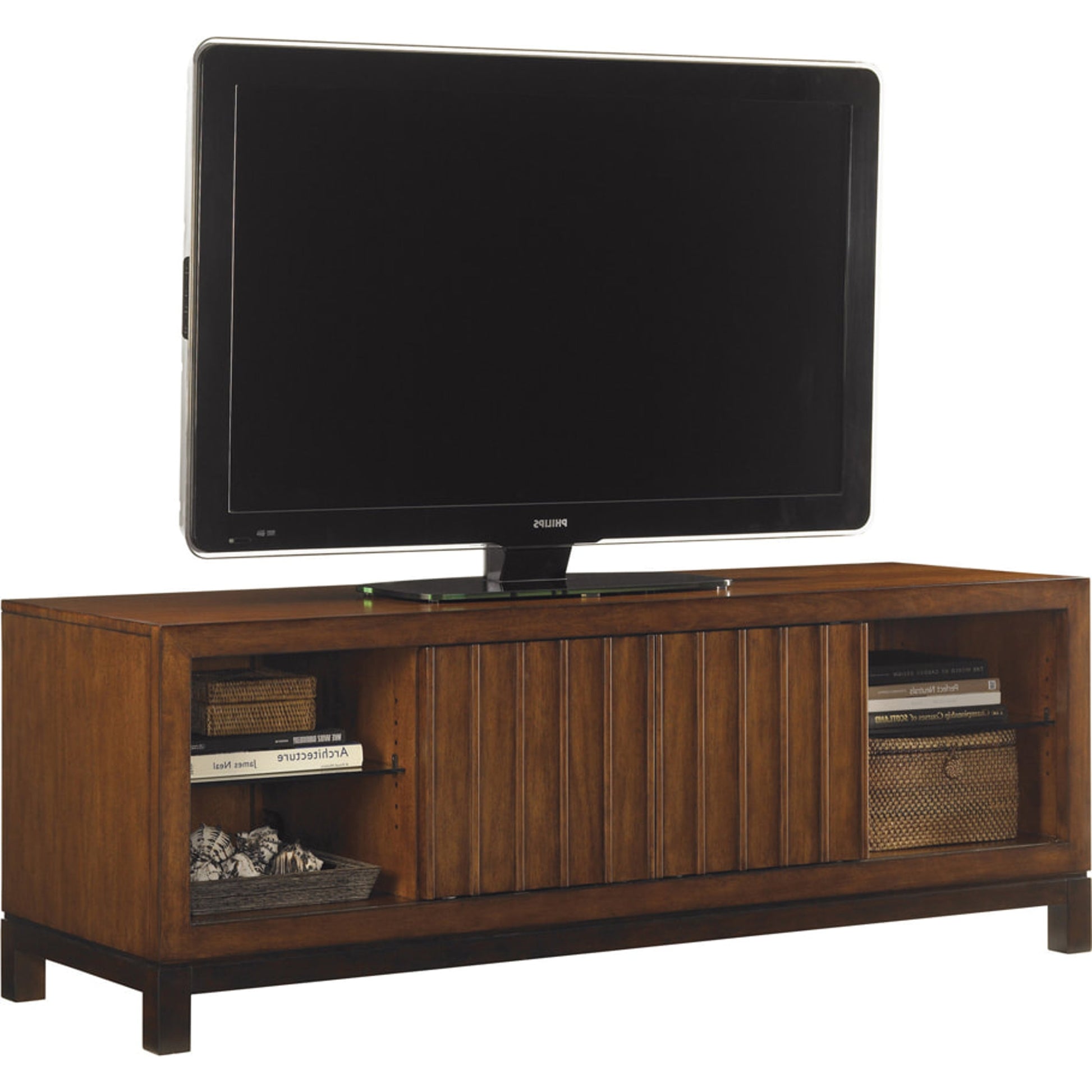 Intrepid Media Console by Tommy Bahama Home. Made from unique in a unique style.