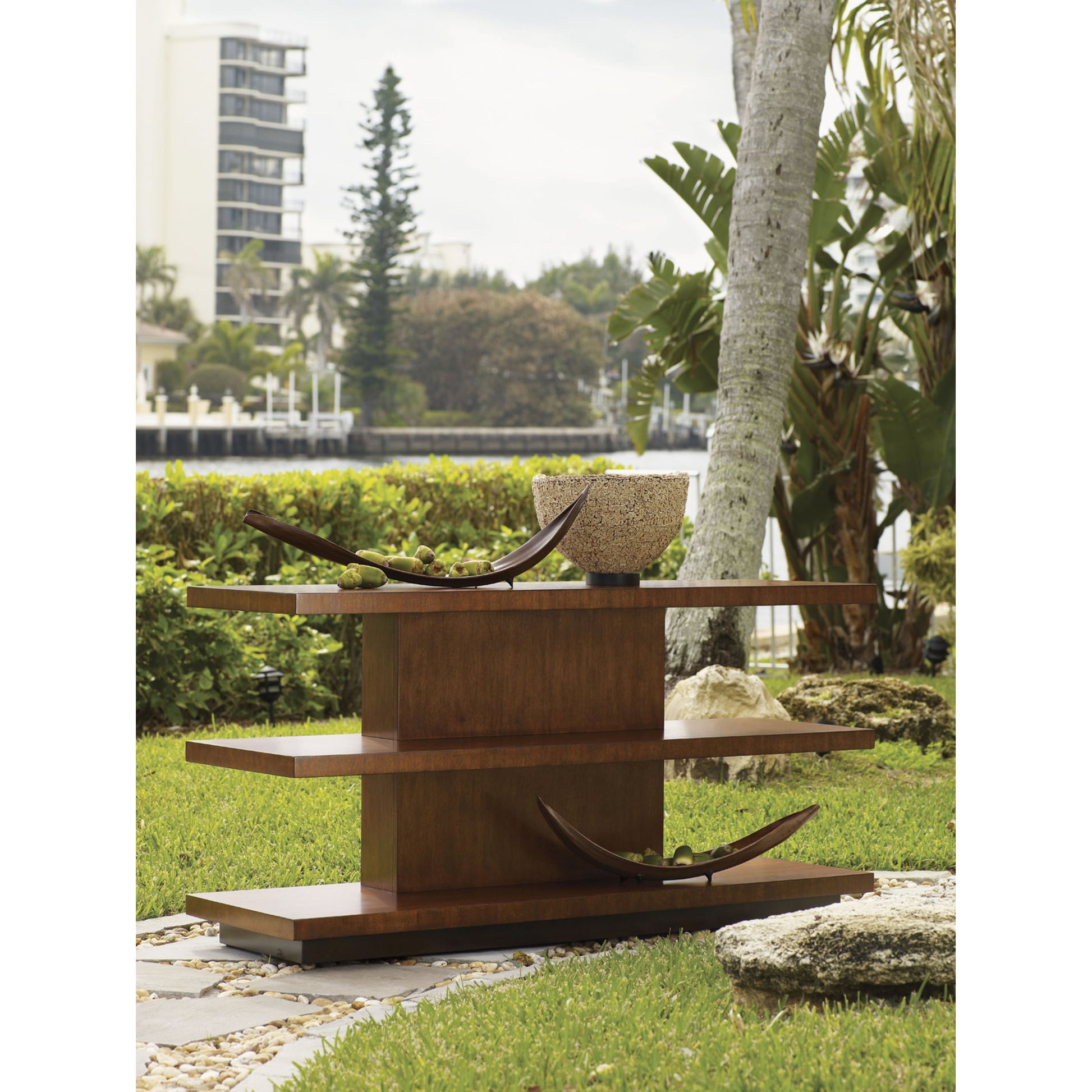 Lagoon Sofa Table by Tommy Bahama Home. Made from unique in a modern style.