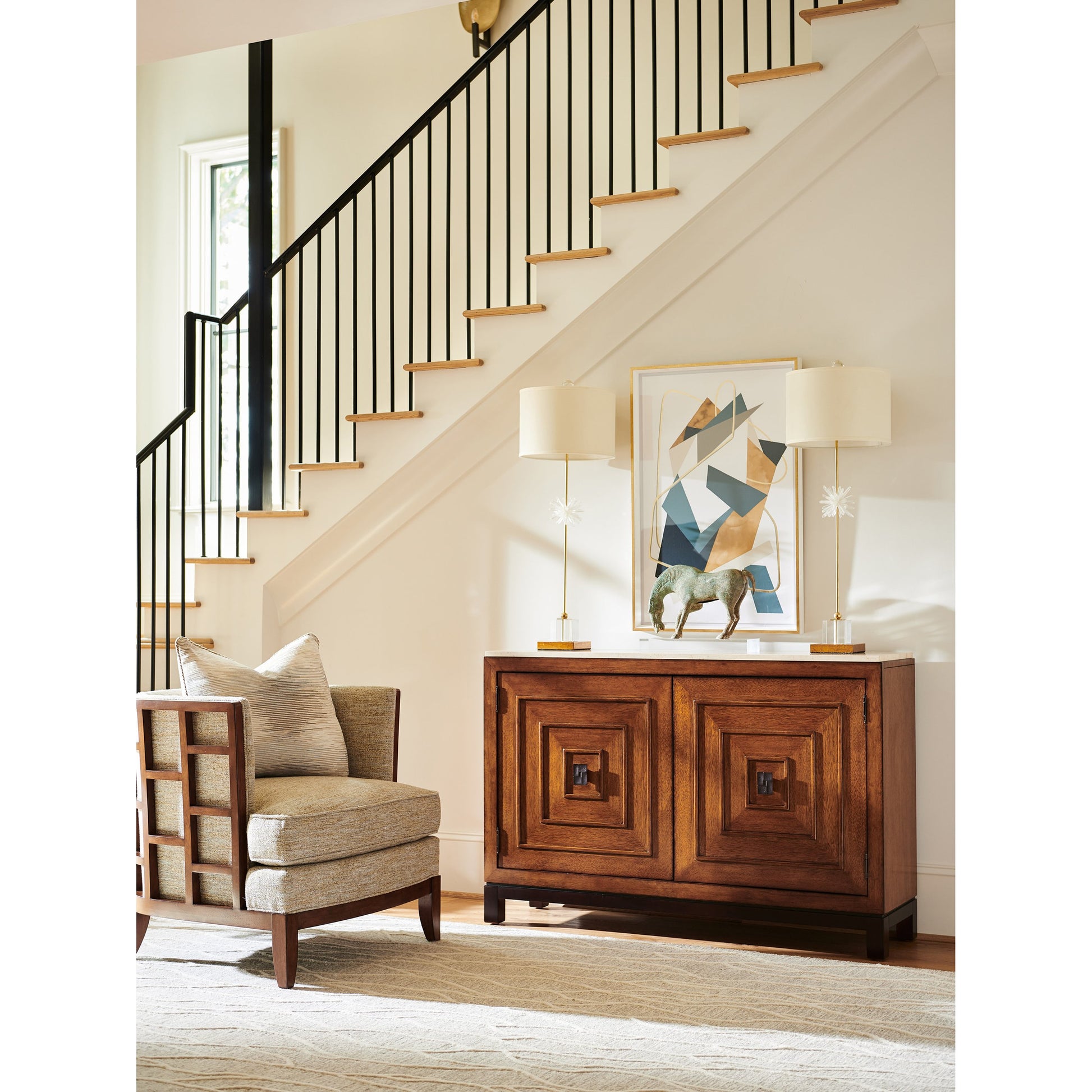 Jakarta Chest with Stone Top by Tommy Bahama Home. Made from unique in a transitional style.