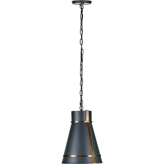 Brasserie Mini Pendant by Varaluz in blackened zinc, heritage bronze. Made from unique in a unique style.