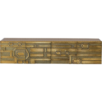 Abstract Block Floating Shelf by Global Views. Made from unique in a modern style.