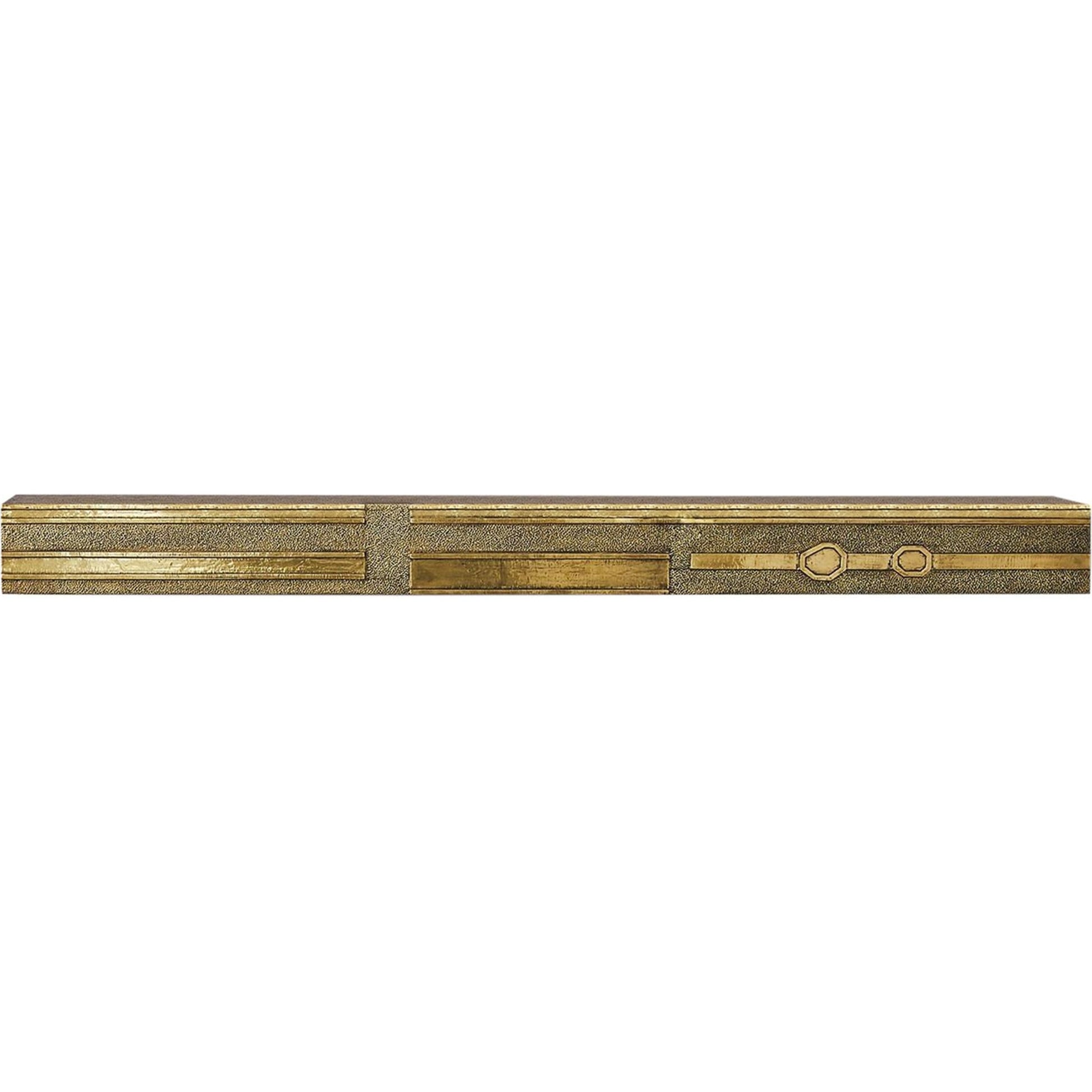 Abstract Block Floating Shelf by Global Views. Made from unique in a modern style.