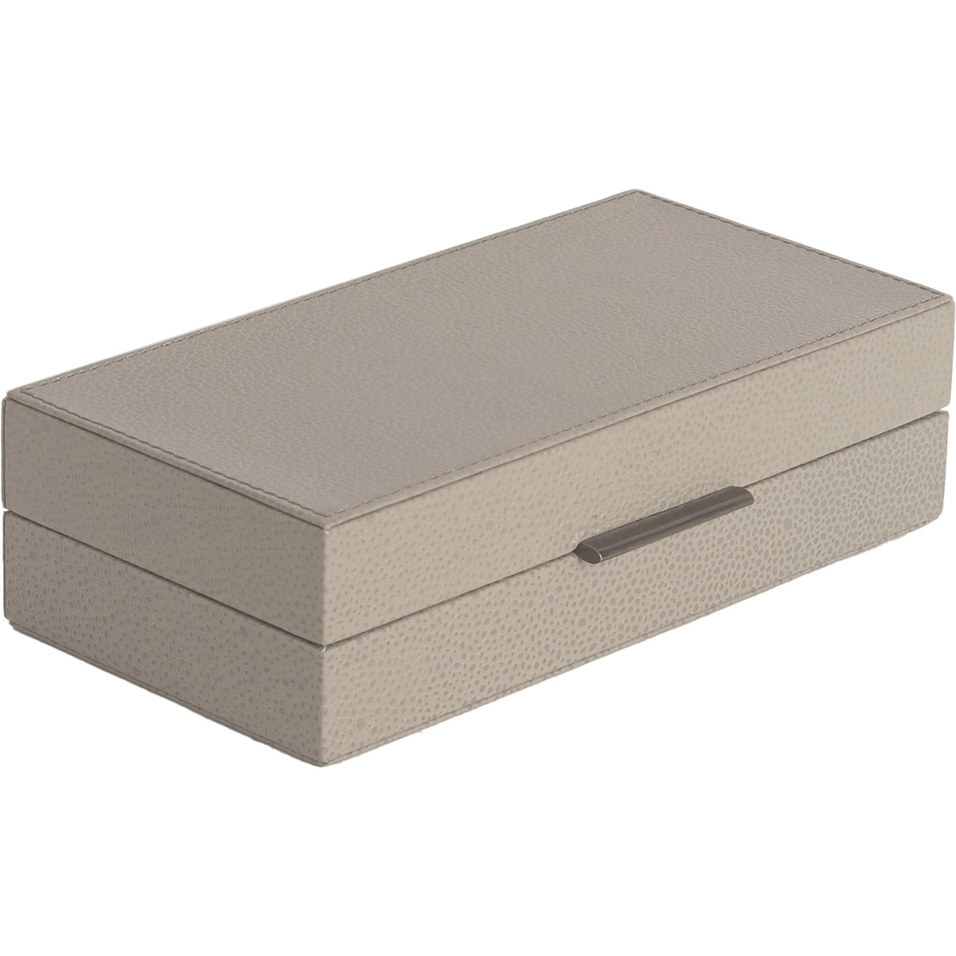 Alpen Box by Global Views. Made from mdf, leather, polyester suede in a transitional style.