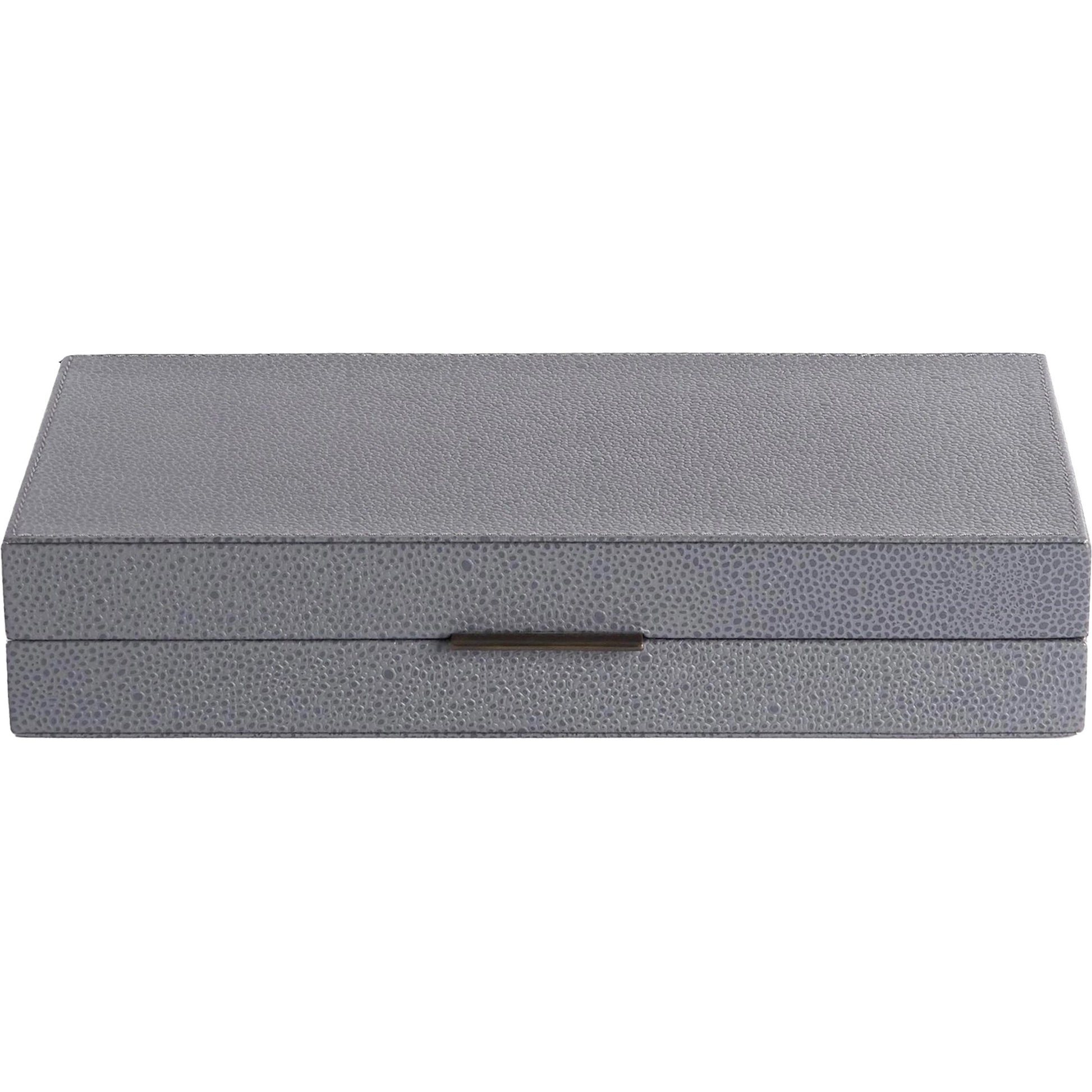 Alpen Box by Global Views. Made from mdf, leather, polyester suede in a transitional style.