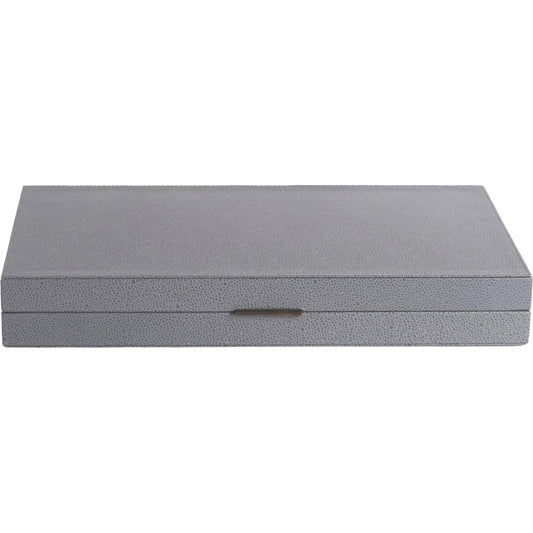 Alpen Box by Global Views. Made from mdf, leather, polyester suede in a transitional style.