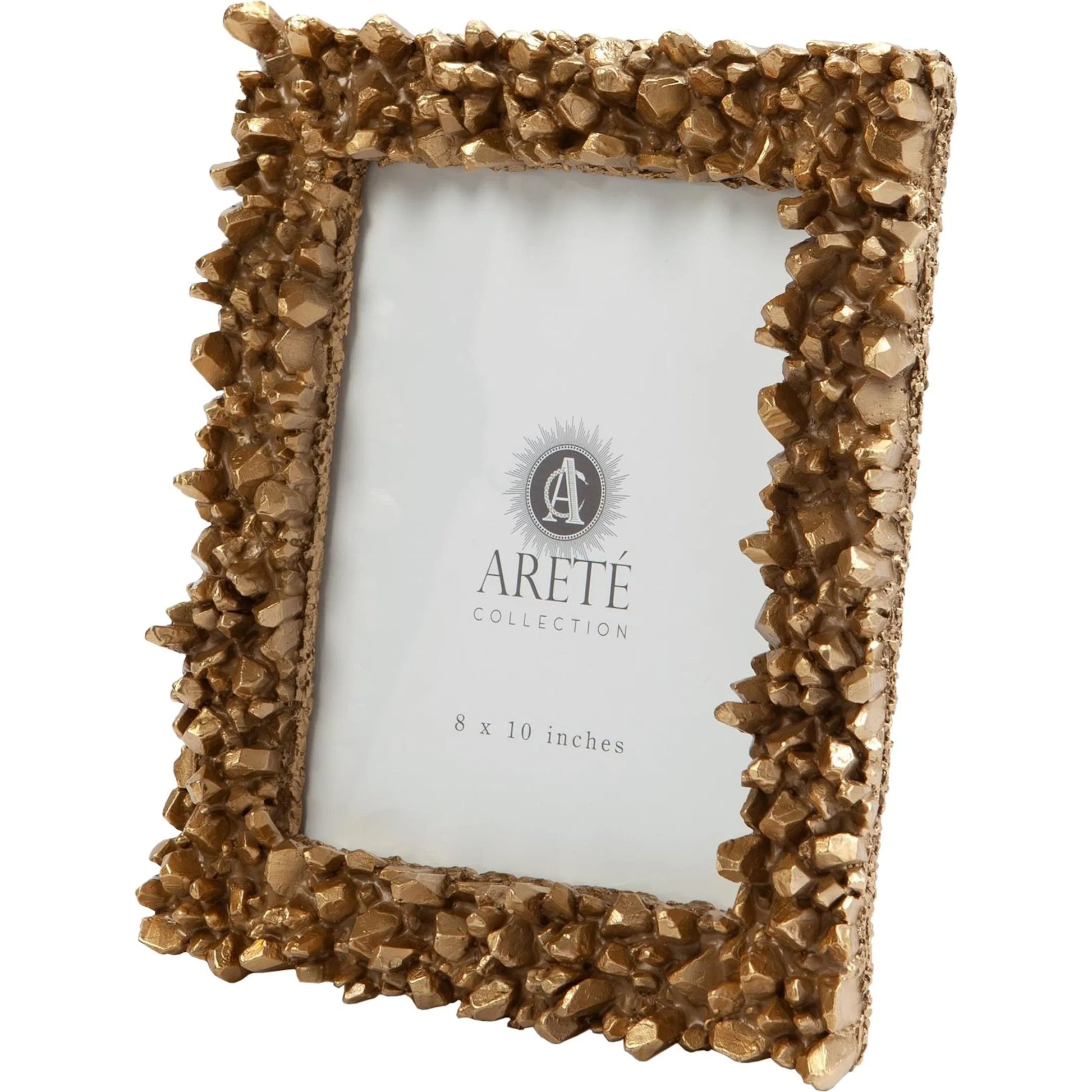 Facet Cluster Frame by Global Views. Made from brass, stainless steel, glass in a transitional style.