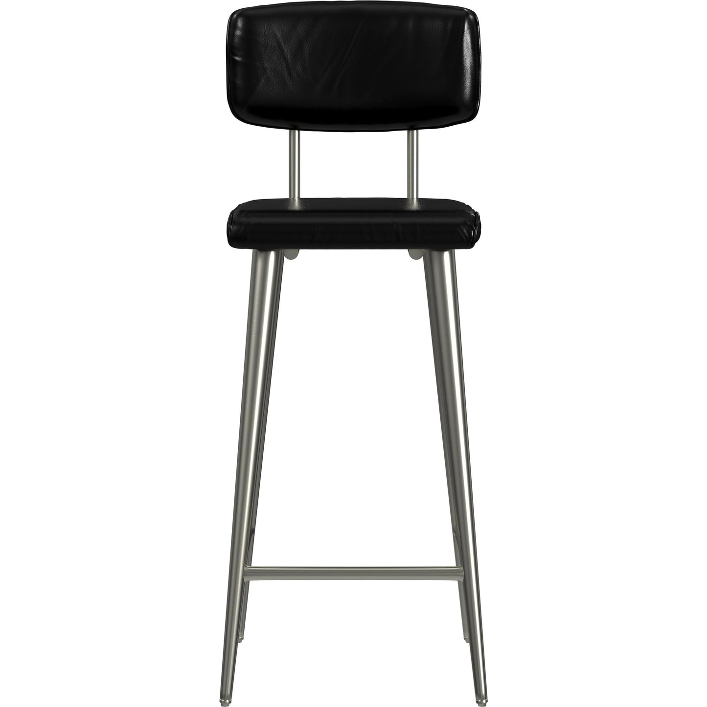 004 SI-2077718 | Additional Silo | Saddle Leather Rectangular 26" Counter Stool by Butler Specialty Company. Made from iron, leather, plywood, tris free fr foam in a modern style.