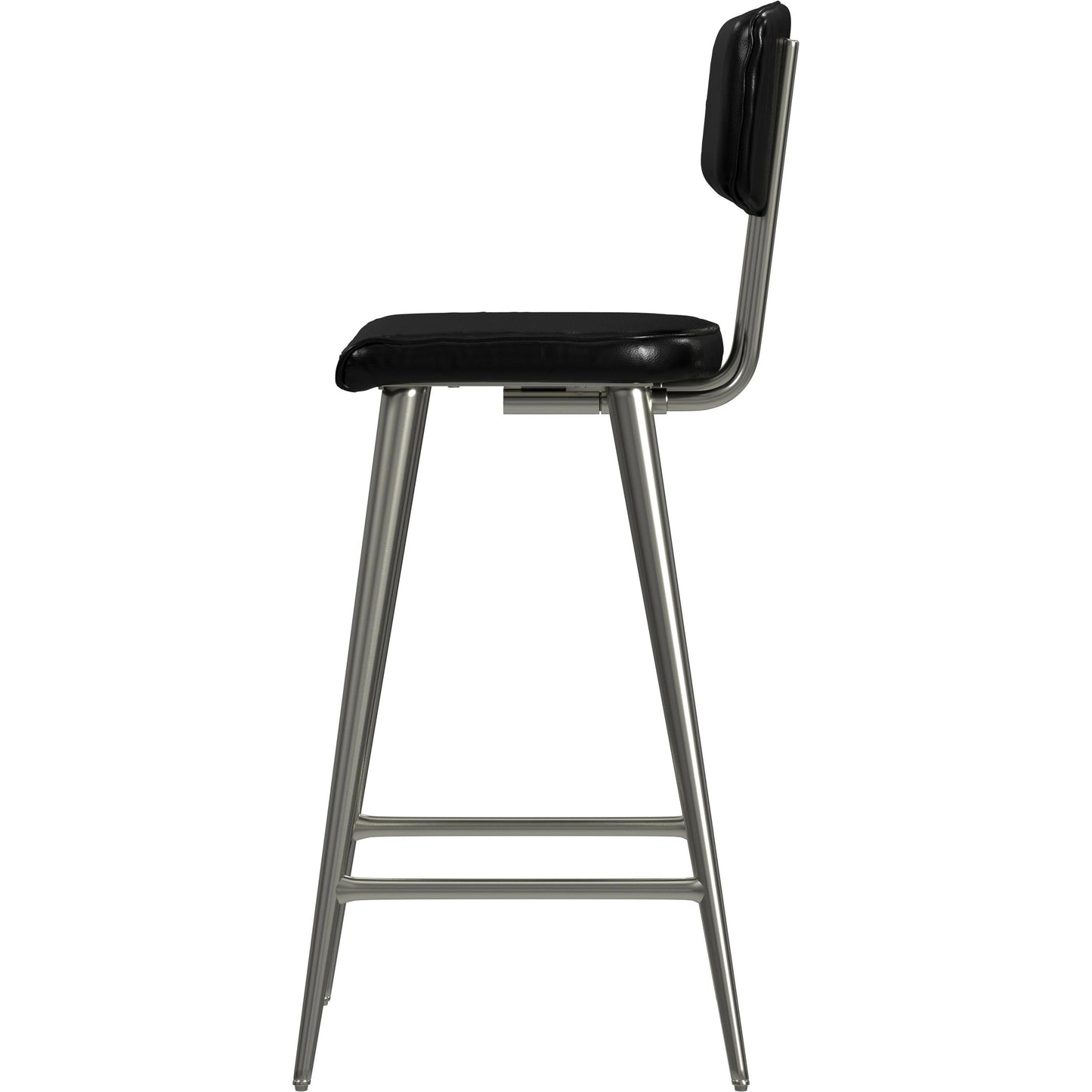005 SI-2077718 | Additional Silo | Saddle Leather Rectangular 26" Counter Stool by Butler Specialty Company. Made from iron, leather, plywood, tris free fr foam in a modern style.