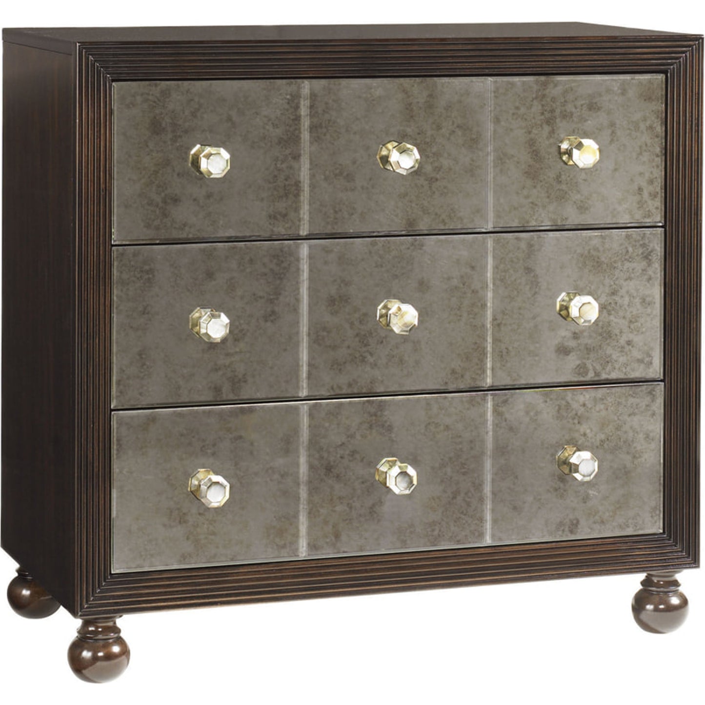 001 SR-836482 | Primary Silo | Starlight Mirrored Nightstand by Tommy Bahama Home. Made from unique in a transitional style.