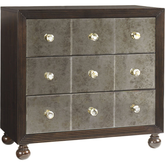 Starlight Mirrored Nightstand by Tommy Bahama Home. Made from unique in a transitional style.