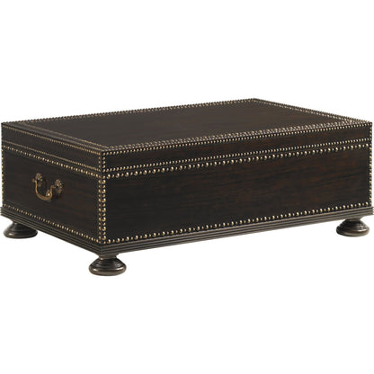 Sunset Cay Cocktail Table by Tommy Bahama Home in mahogany. Made from unique in a transitional style.