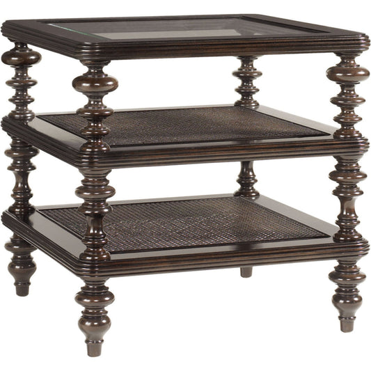 Tropic Lamp Table by Tommy Bahama Home. Made from unique in a traditional style.